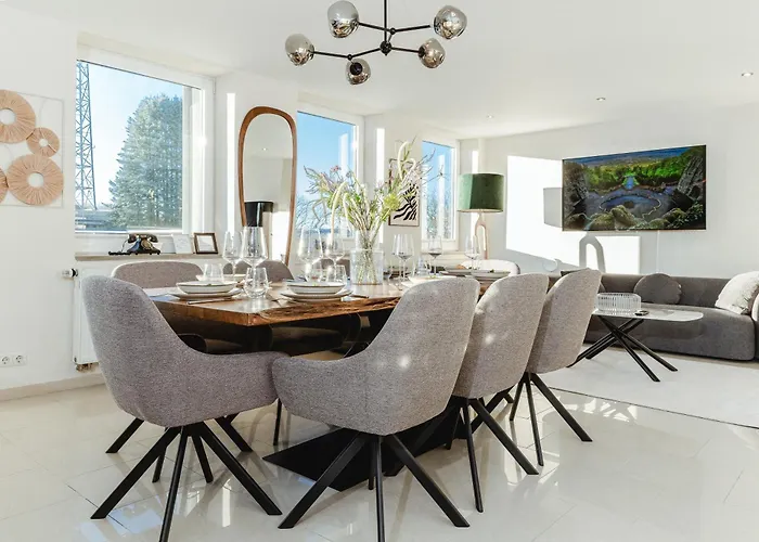 Apartmán Luxus - Fuer Gruppen & Familien Mit Whirlpool, Terrasse & Grill- Lage *