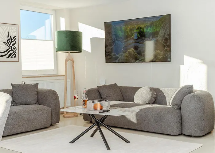 Apartmán Luxus - Fuer Gruppen & Familien Mit Whirlpool, Terrasse & Grill- Lage